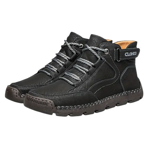 Charles | Chaussures de randonnée orthopédiques en cuir PU