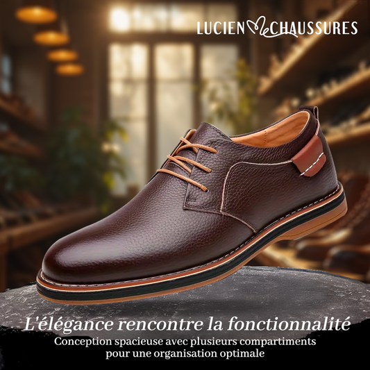 Connor | Chaussures d'affaires de couleur unie