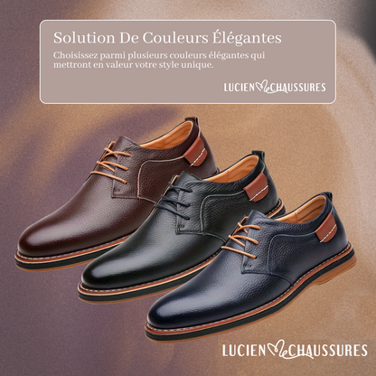 Connor | Chaussures d'affaires de couleur unie